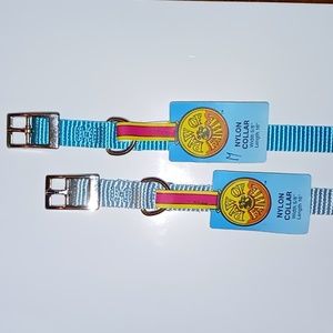 2 Medium Dog Collars